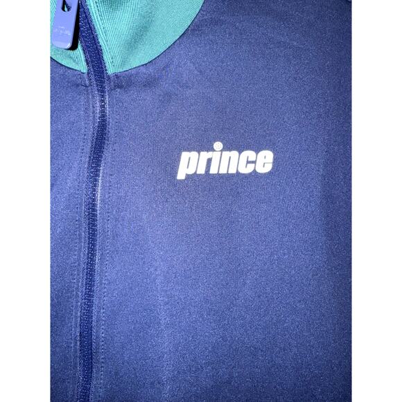 Prince Pickleball Men’s Jacket XXL Full Zip Navy Blue NWT - Picture 2 of 8